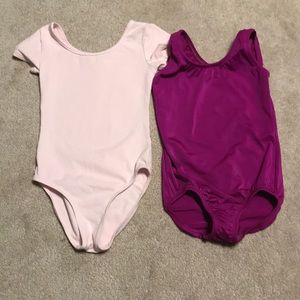 Two Dance Leotards